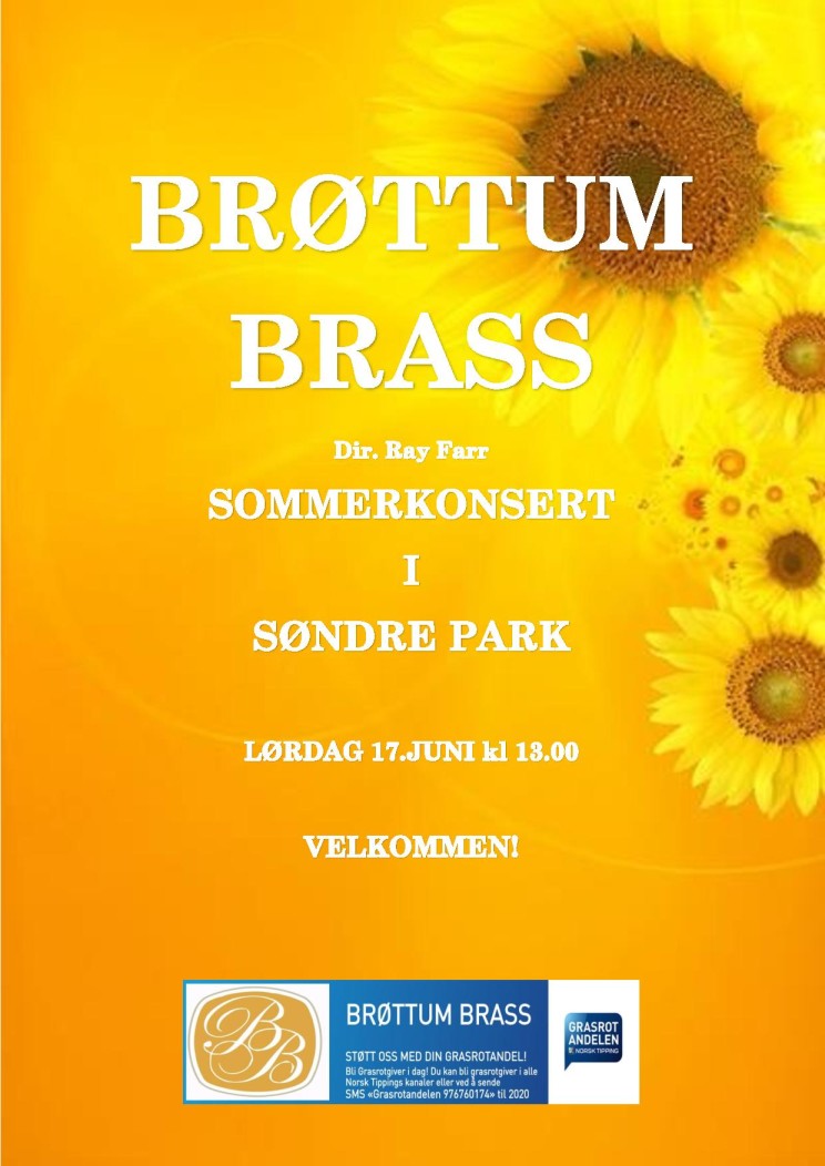 Konsert Søndre Park 17. juni
